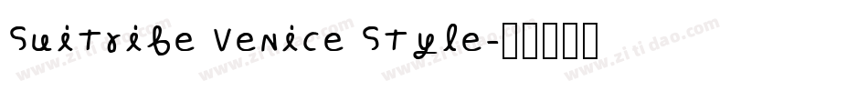 Suitribe Venice Style字体转换